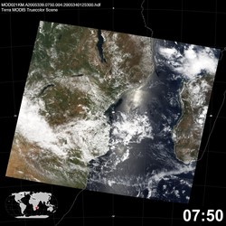 Level 1B Image at: 0750 UTC