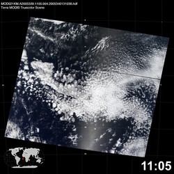 Level 1B Image at: 1105 UTC