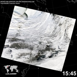 Level 1B Image at: 1545 UTC