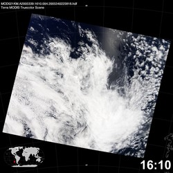 Level 1B Image at: 1610 UTC