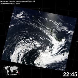 Level 1B Image at: 2245 UTC