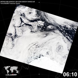 Level 1B Image at: 0610 UTC