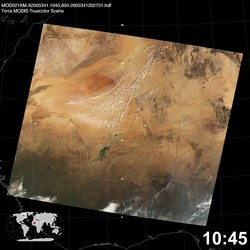 Level 1B Image at: 1045 UTC