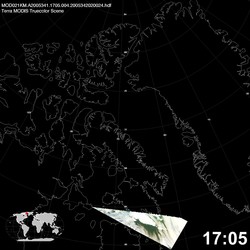 Level 1B Image at: 1705 UTC