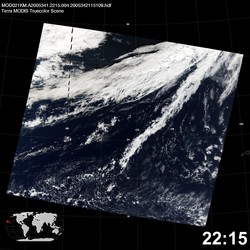 Level 1B Image at: 2215 UTC