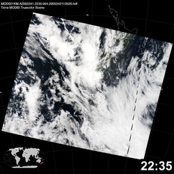 Level 1B Image at: 2235 UTC