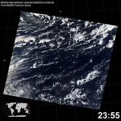 Level 1B Image at: 2355 UTC