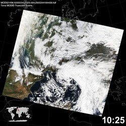 Level 1B Image at: 1025 UTC