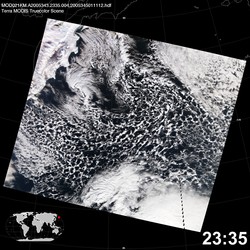 Level 1B Image at: 2335 UTC