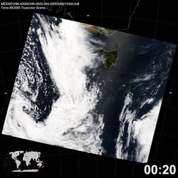 Level 1B Image at: 0020 UTC