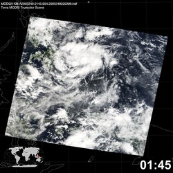 Level 1B Image at: 0145 UTC