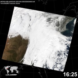 Level 1B Image at: 1625 UTC