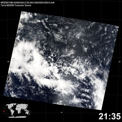 Level 1B Image at: 2135 UTC