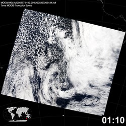 Level 1B Image at: 0110 UTC