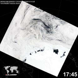 Level 1B Image at: 1745 UTC