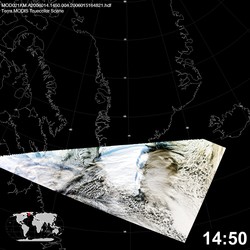 Level 1B Image at: 1450 UTC