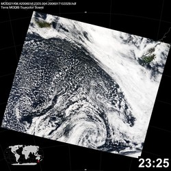 Level 1B Image at: 2325 UTC