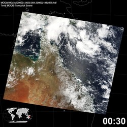 Level 1B Image at: 0030 UTC