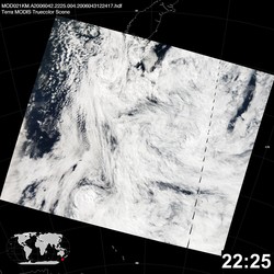 Level 1B Image at: 2225 UTC