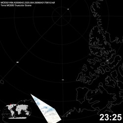 Level 1B Image at: 2325 UTC