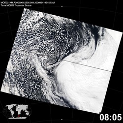 Level 1B Image at: 0805 UTC