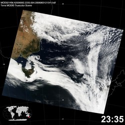 Level 1B Image at: 2335 UTC