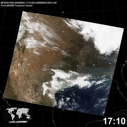 Level 1B Image at: 1710 UTC