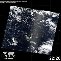 Level 1B Image at: 2220 UTC