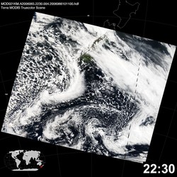 Level 1B Image at: 2230 UTC