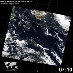 Level 1B Image at: 0710 UTC