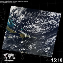 Level 1B Image at: 1510 UTC