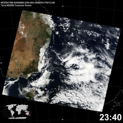 Level 1B Image at: 2340 UTC