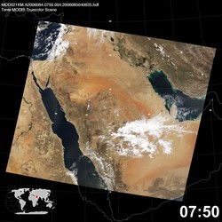 Level 1B Image at: 0750 UTC