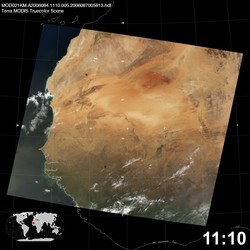 Level 1B Image at: 1110 UTC