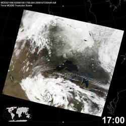 Level 1B Image at: 1700 UTC