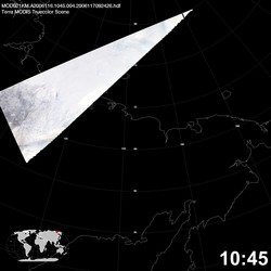 Level 1B Image at: 1045 UTC