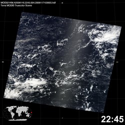 Level 1B Image at: 2245 UTC