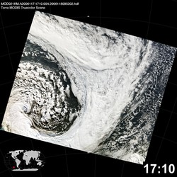 Level 1B Image at: 1710 UTC