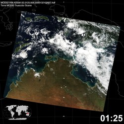 Level 1B Image at: 0125 UTC