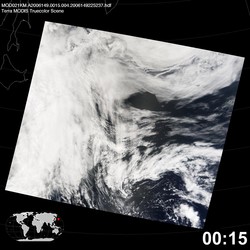 Level 1B Image at: 0015 UTC