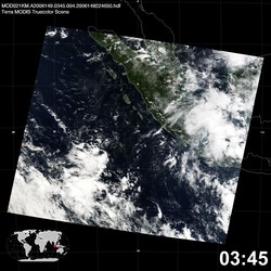 Level 1B Image at: 0345 UTC