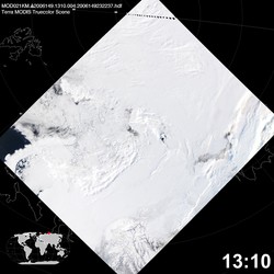 Level 1B Image at: 1310 UTC