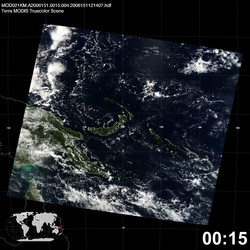 Level 1B Image at: 0015 UTC