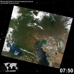 Level 1B Image at: 0750 UTC