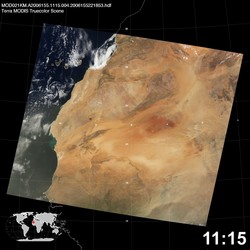 Level 1B Image at: 1115 UTC