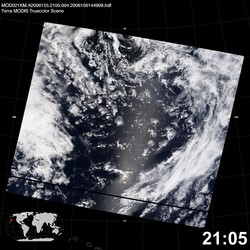 Level 1B Image at: 2105 UTC