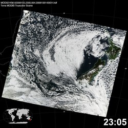 Level 1B Image at: 2305 UTC