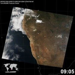 Level 1B Image at: 0905 UTC