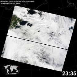 Level 1B Image at: 2335 UTC