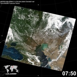 Level 1B Image at: 0750 UTC